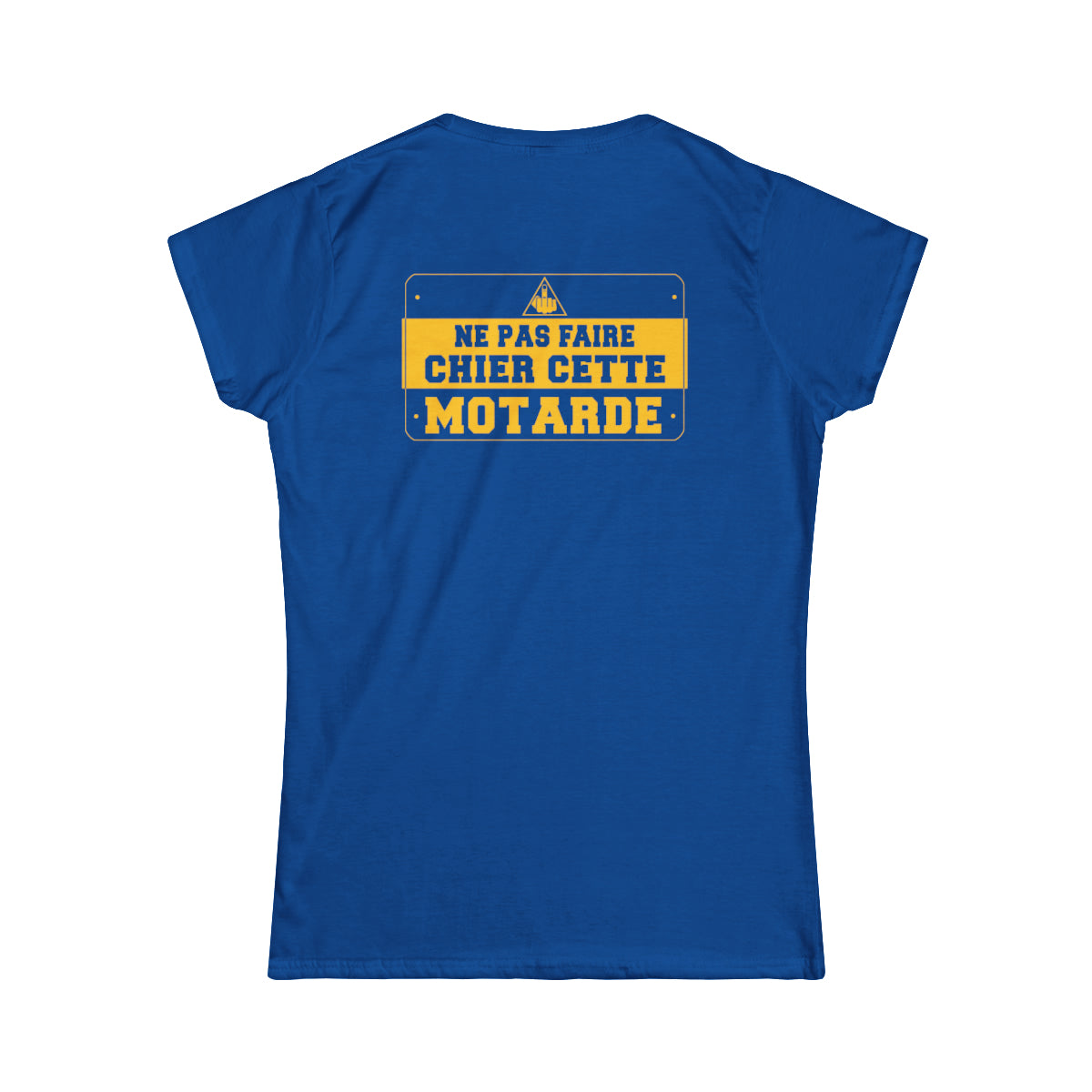 Ne pas faire chier cette motarde