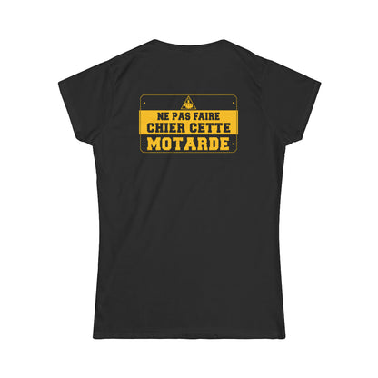 Ne pas faire chier cette motarde