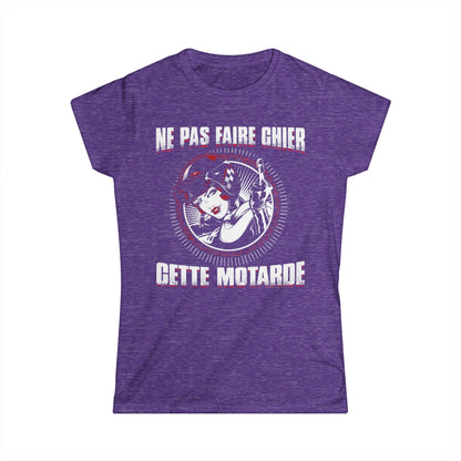 Ne pas faire chier cette motarde