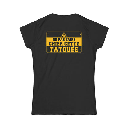 Ne pas faire chier cette tatouée