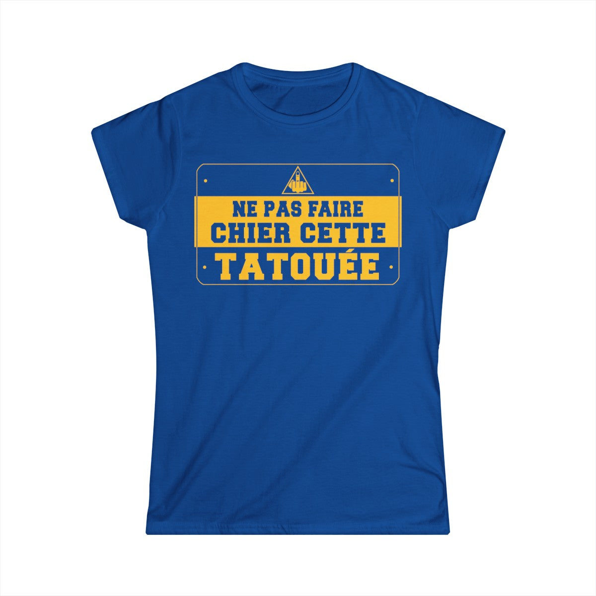 Ne pas faire chier cette tatouée