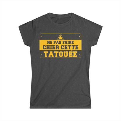 Ne pas faire chier cette tatouée