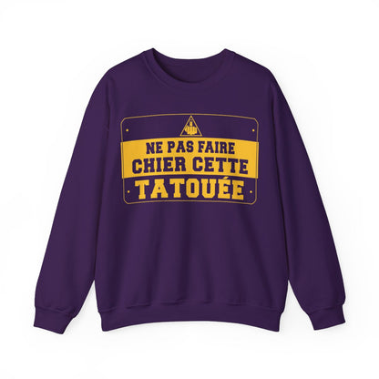 Ne pas faire chier cette tatouée