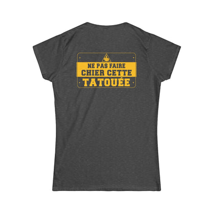 Ne pas faire chier cette tatouée