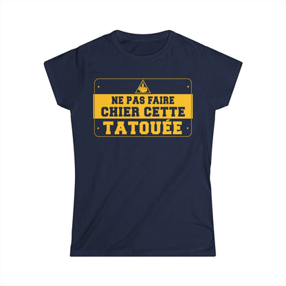 Ne pas faire chier cette tatouée