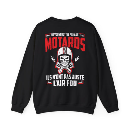 Ne vous frottez pas aux motards, ils n'ont pas just l'air fou