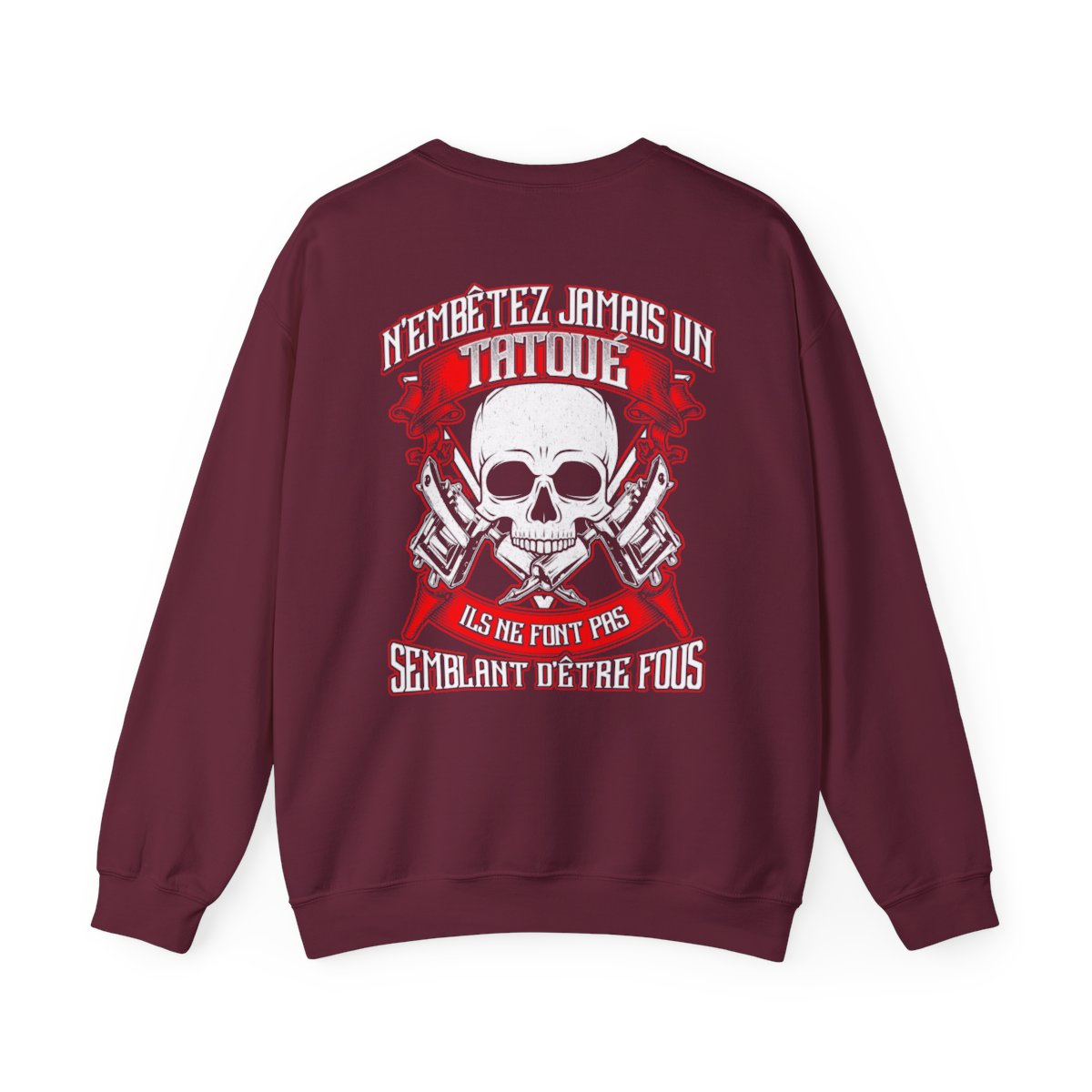 N'embêtez jamais un tatoué, ils ne font pas semblant d'être fous