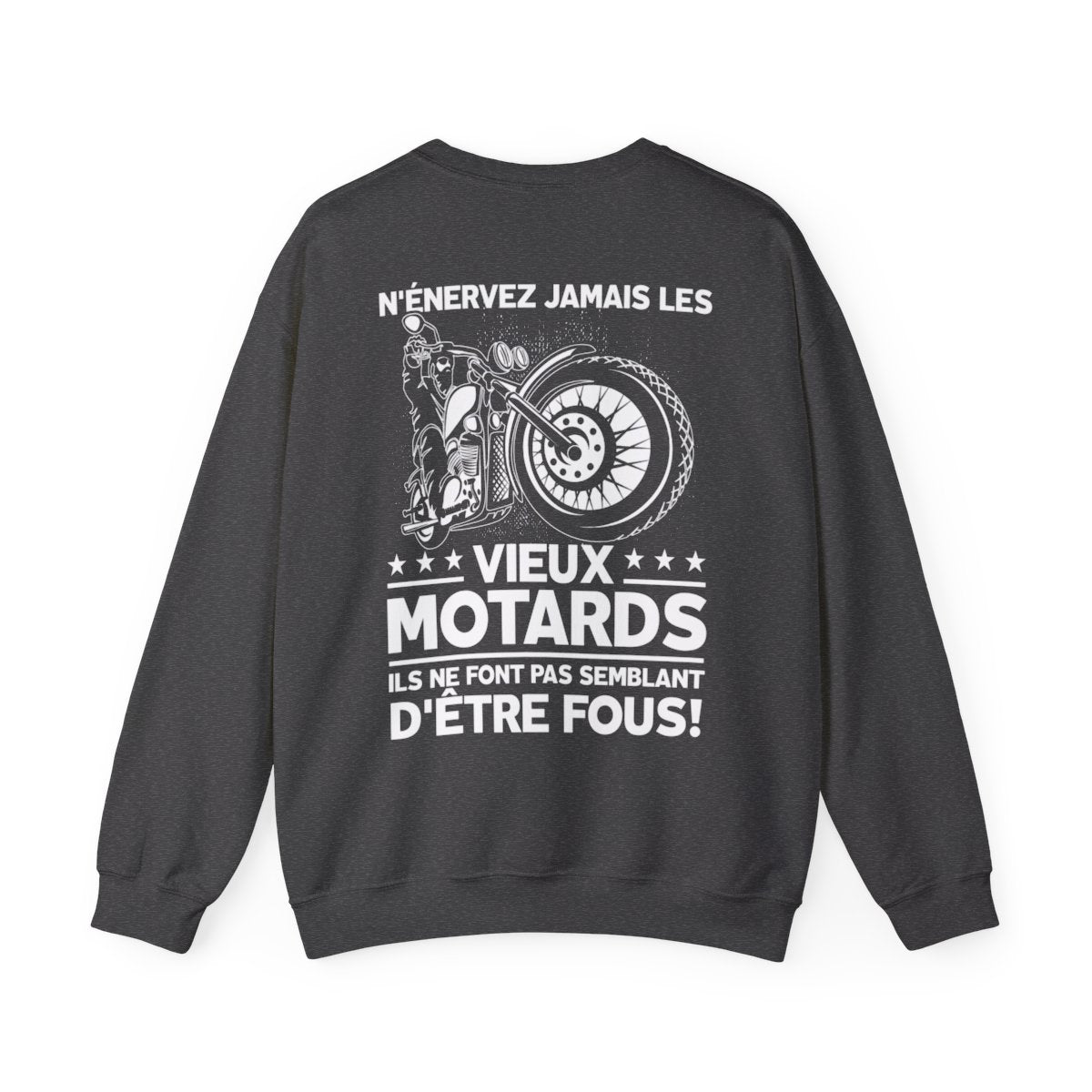 N'énervez jamais les vieux motards il ne font pas semblant d'être fous