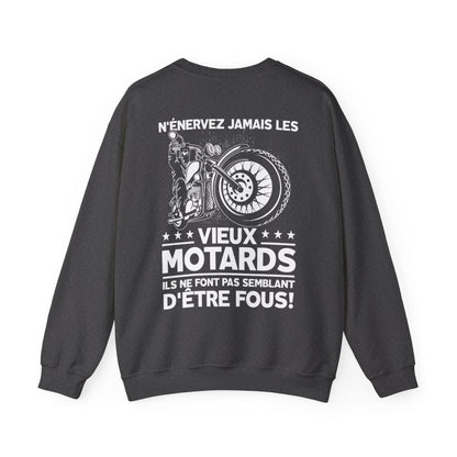 N'énervez jamais les vieux motards il ne font pas semblant d'être fous