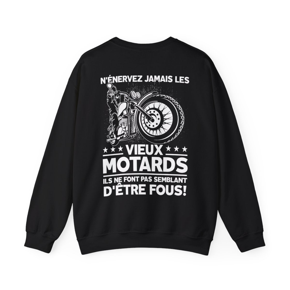 N'énervez jamais les vieux motards il ne font pas semblant d'être fous