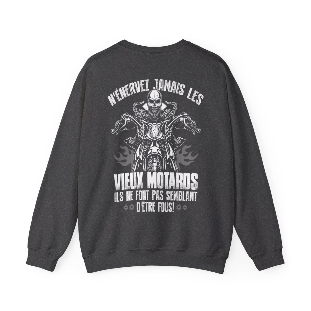N'énervez jamais les vieux motards il ne font pas semblant d'être fous
