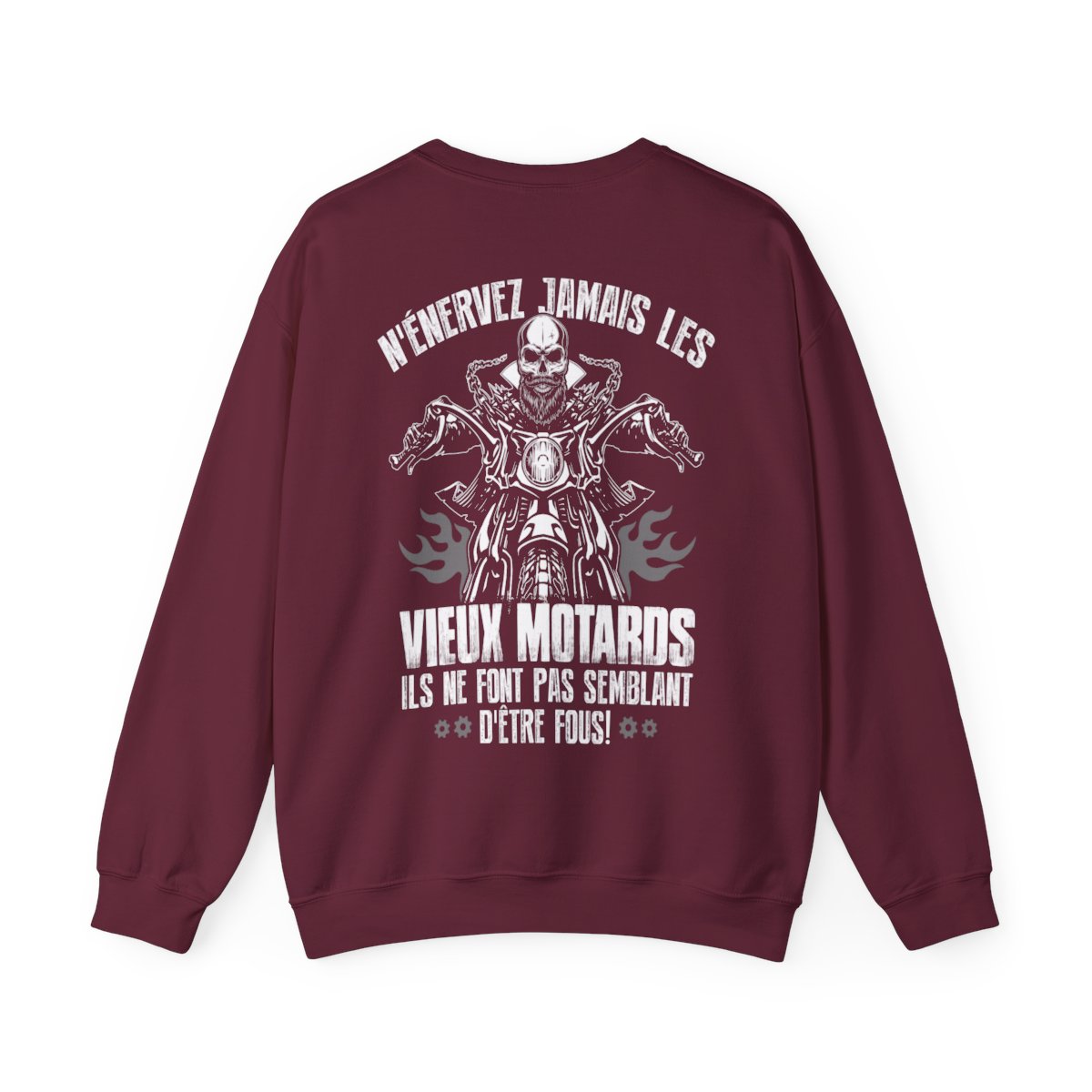 N'énervez jamais les vieux motards il ne font pas semblant d'être fous