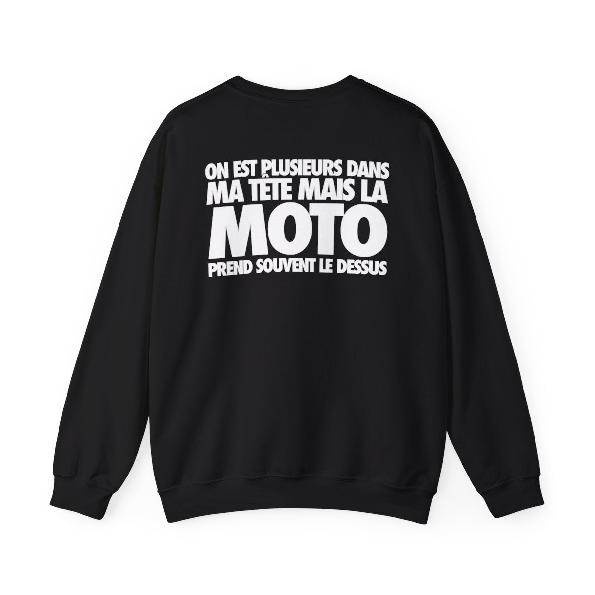 On est plusieurs dans ma tête mais la moto prend souvent le dessus