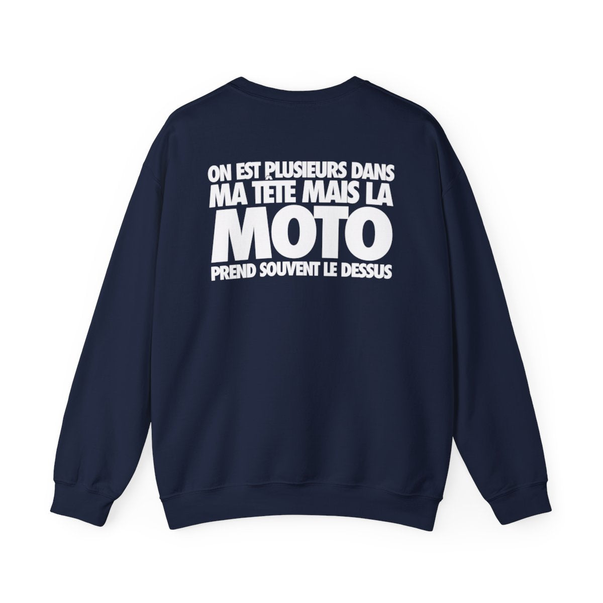 On est plusieurs dans ma tête mais la moto prend souvent le dessus