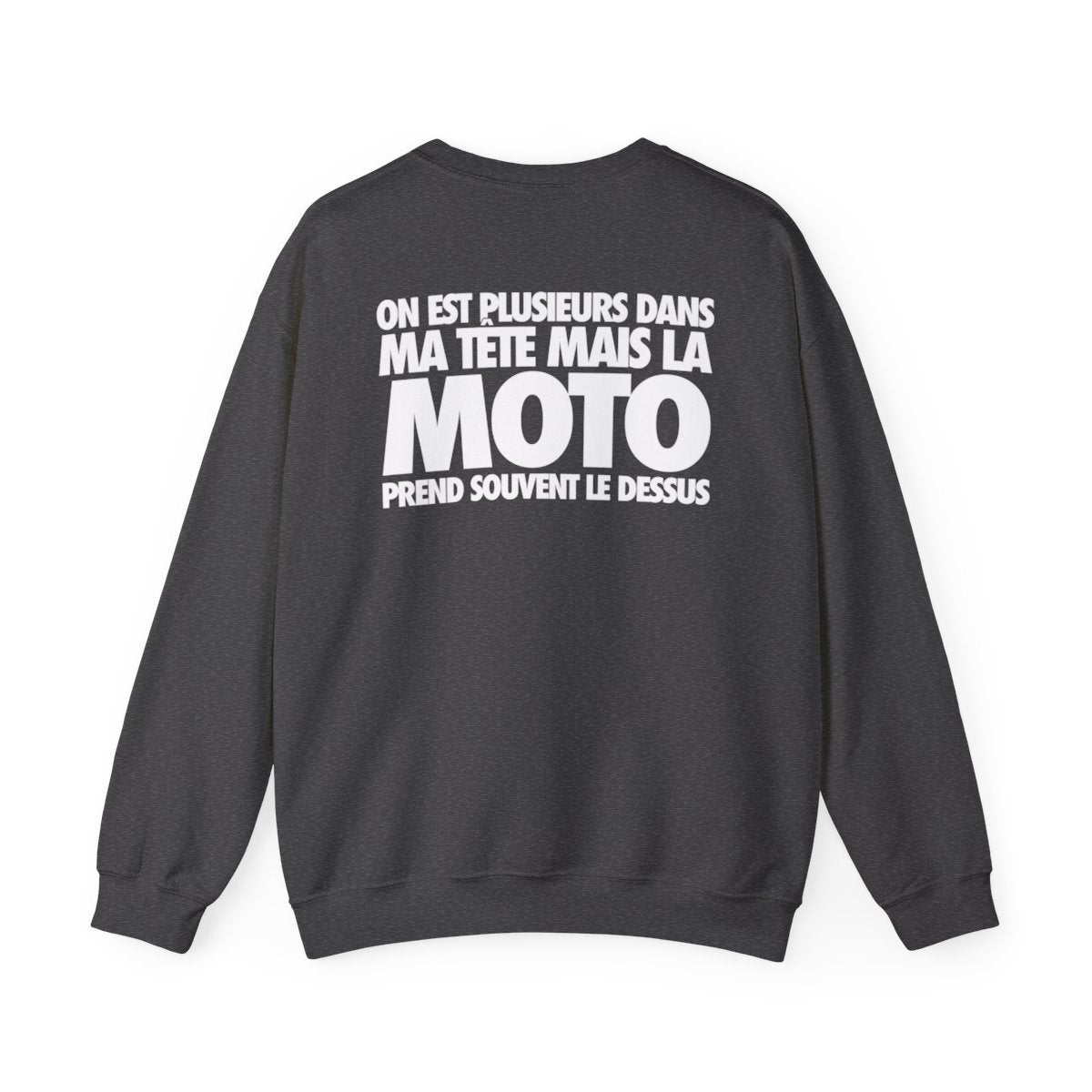 On est plusieurs dans ma tête mais la moto prend souvent le dessus