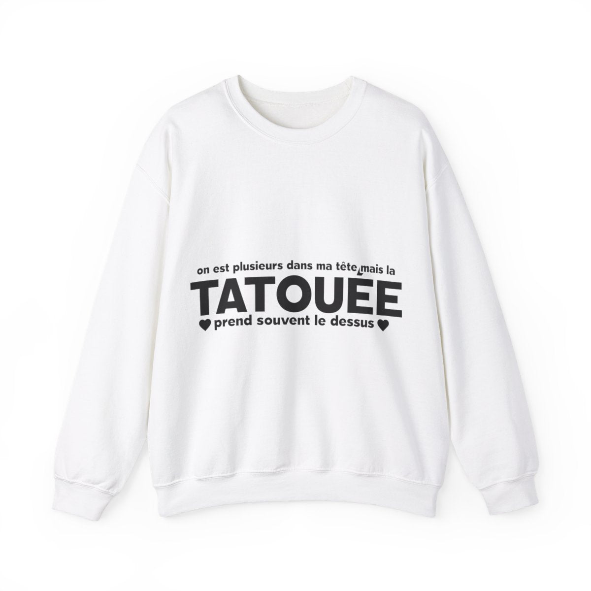 On est plusieurs dans ma tête mais la tatouée prend souvent le dessus