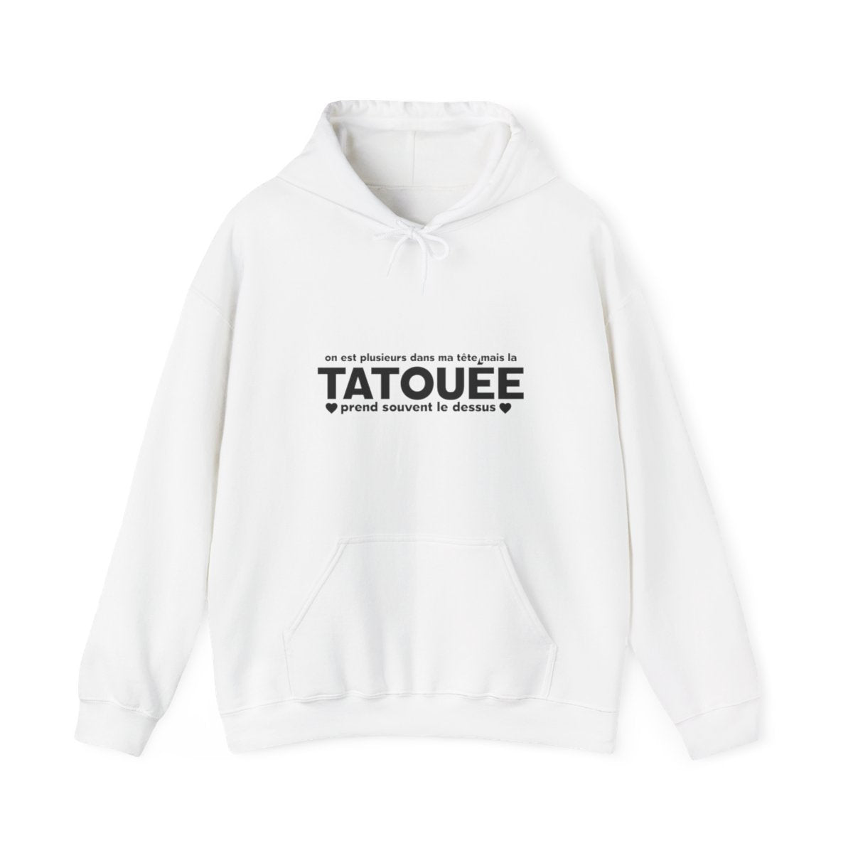 On est plusieurs dans ma tête mais la tatouée prend souvent le dessus