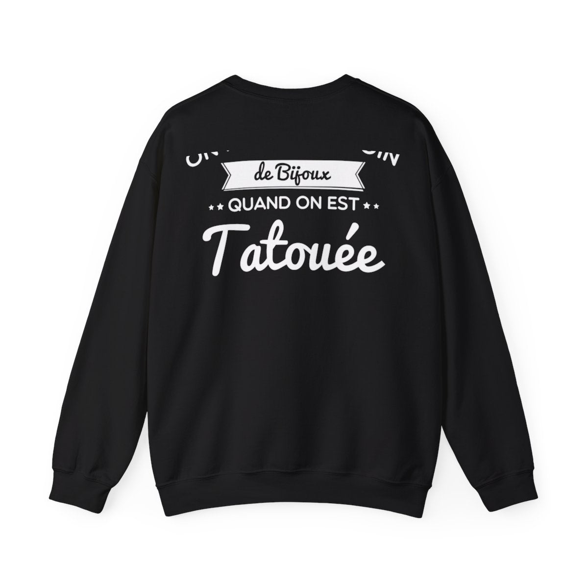 On n'a pas besoin de bijoux quand on est tatouée