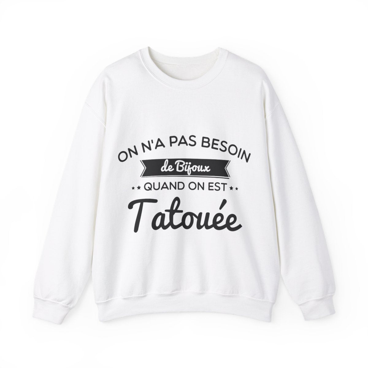 On n'a pas besoin de bijoux quand on est tatouée