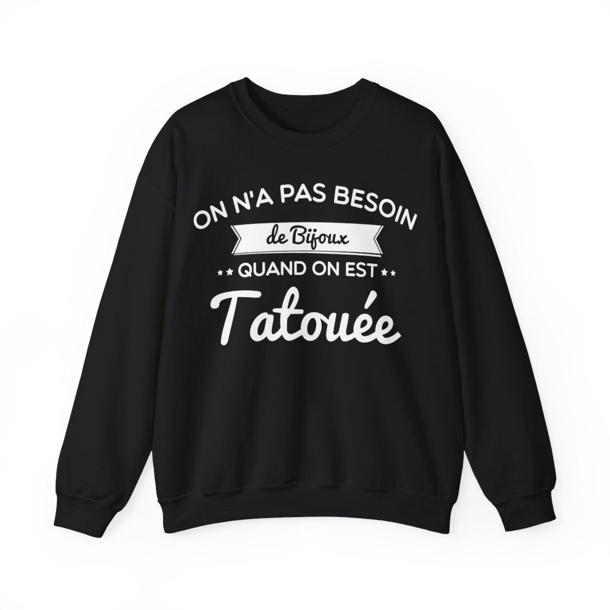 On n'a pas besoin de bijoux quand on est tatouée