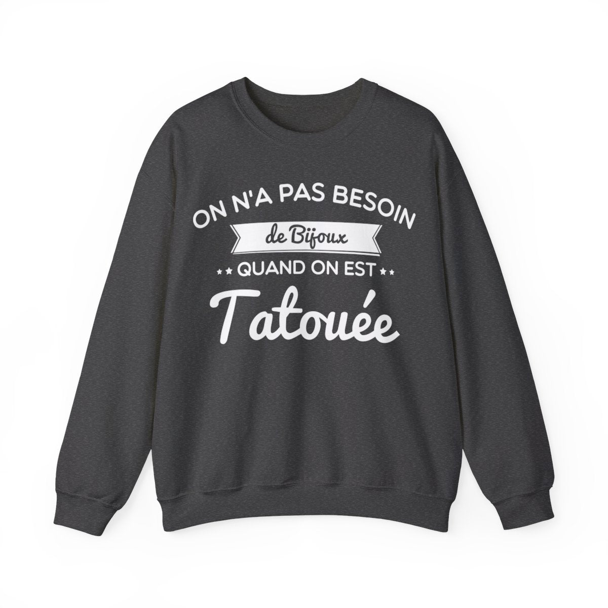 On n'a pas besoin de bijoux quand on est tatouée