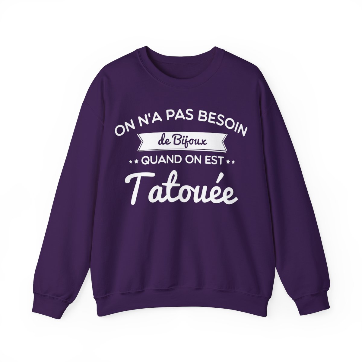 On n'a pas besoin de bijoux quand on est tatouée