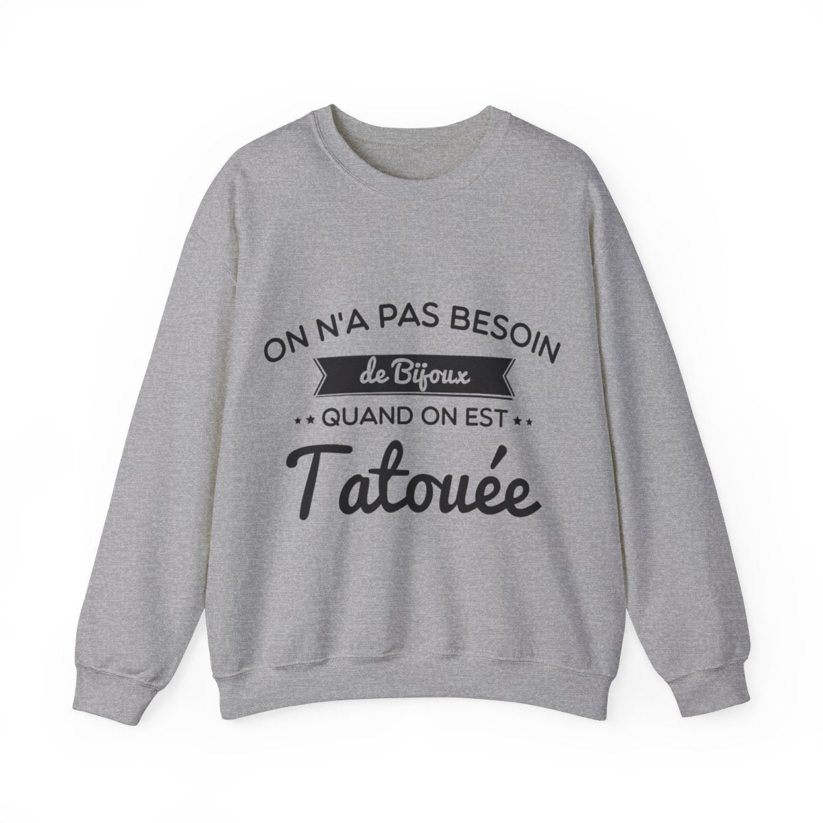 On n'a pas besoin de bijoux quand on est tatouée