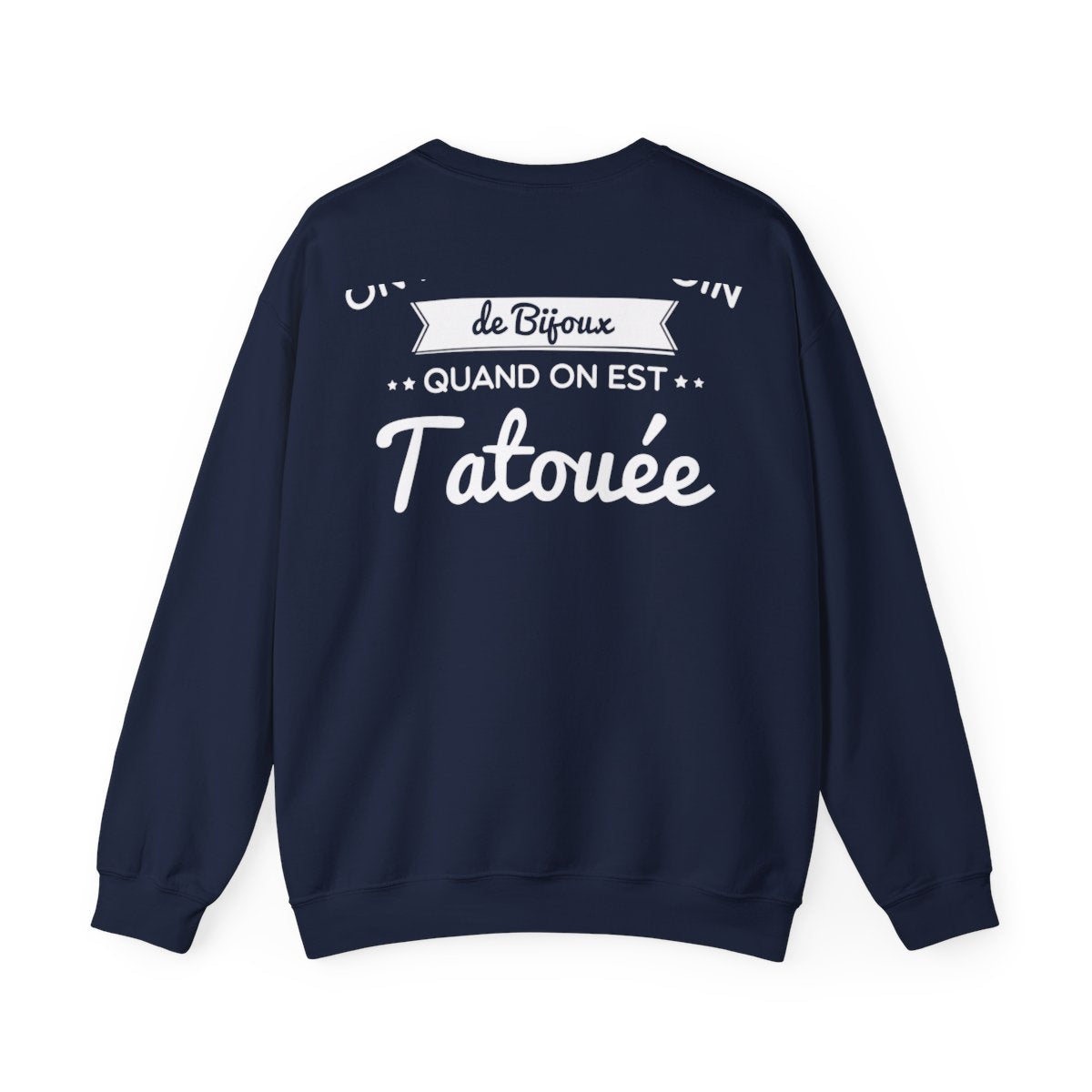 On n'a pas besoin de bijoux quand on est tatouée