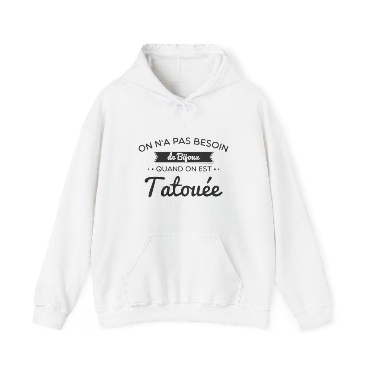 On n'a pas besoin de bijoux quand on est tatouée