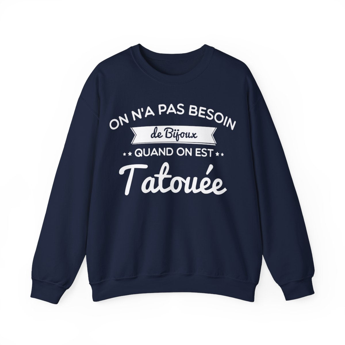 On n'a pas besoin de bijoux quand on est tatouée