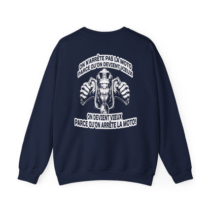 On n'arrête pas la moto parce qu'on devient vieux