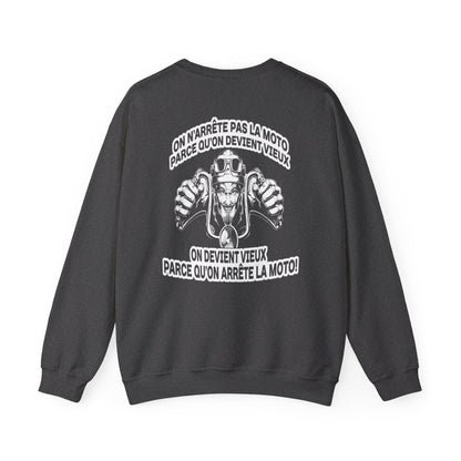 On n'arrête pas la moto parce qu'on devient vieux