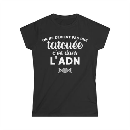 On ne devient pas une tatouée c'est dans l'adn
