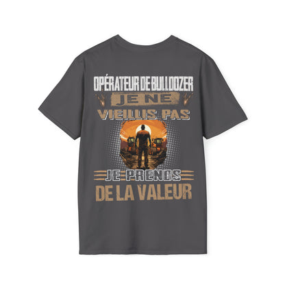 Opérateur de Bulldozer ne vieillit pas