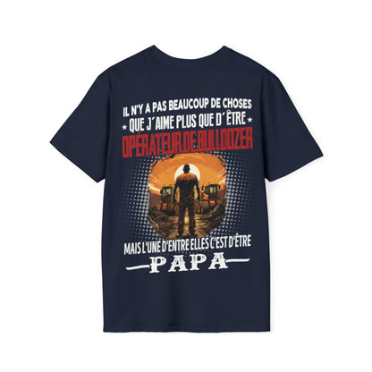 Opérateur de Bulldozer passionné, papa comblé
