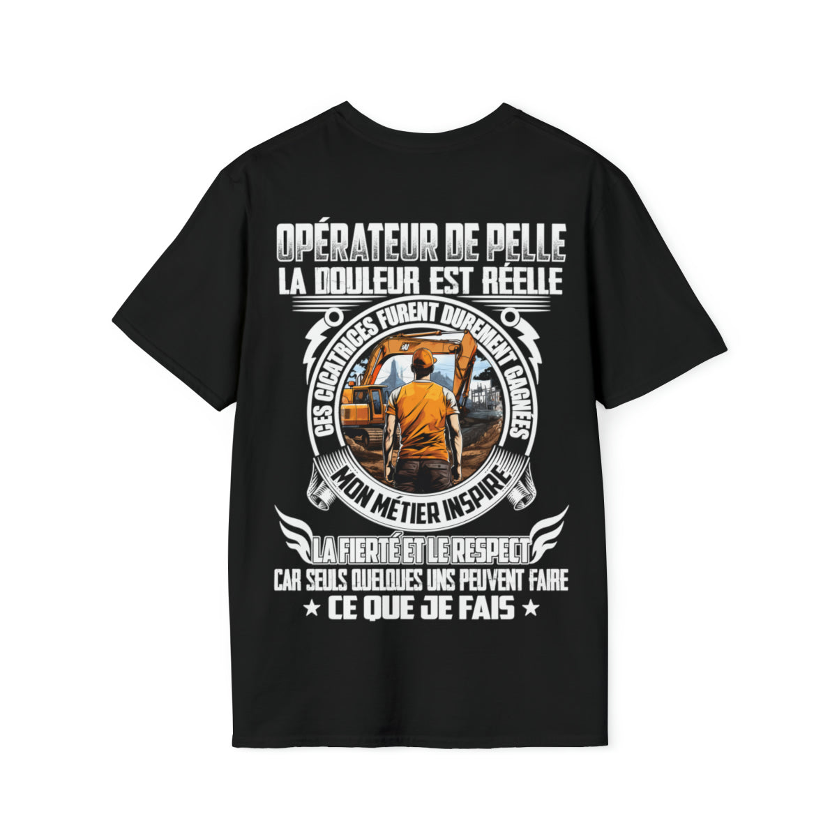 Opérateur de Pelle, ces cicatrices son réelles
