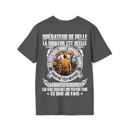 Opérateur de Pelle, ces cicatrices son réelles