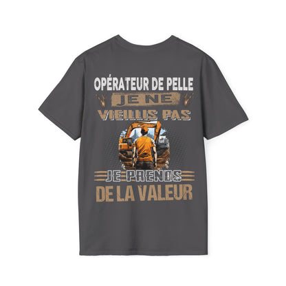 Opérateur de Pelle ne vieillit pas