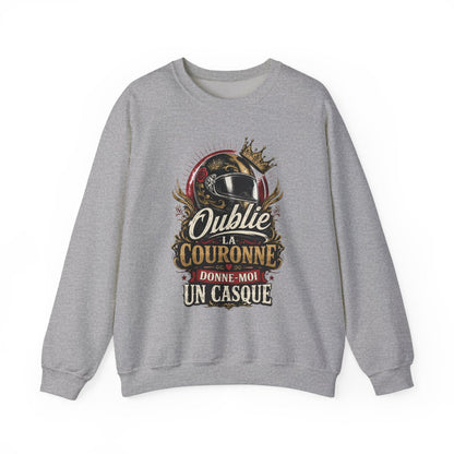 Oublie la couronne, donne-moi un casque