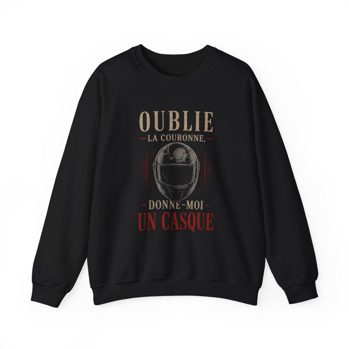 Oublie la couronne, donne-moi un casque