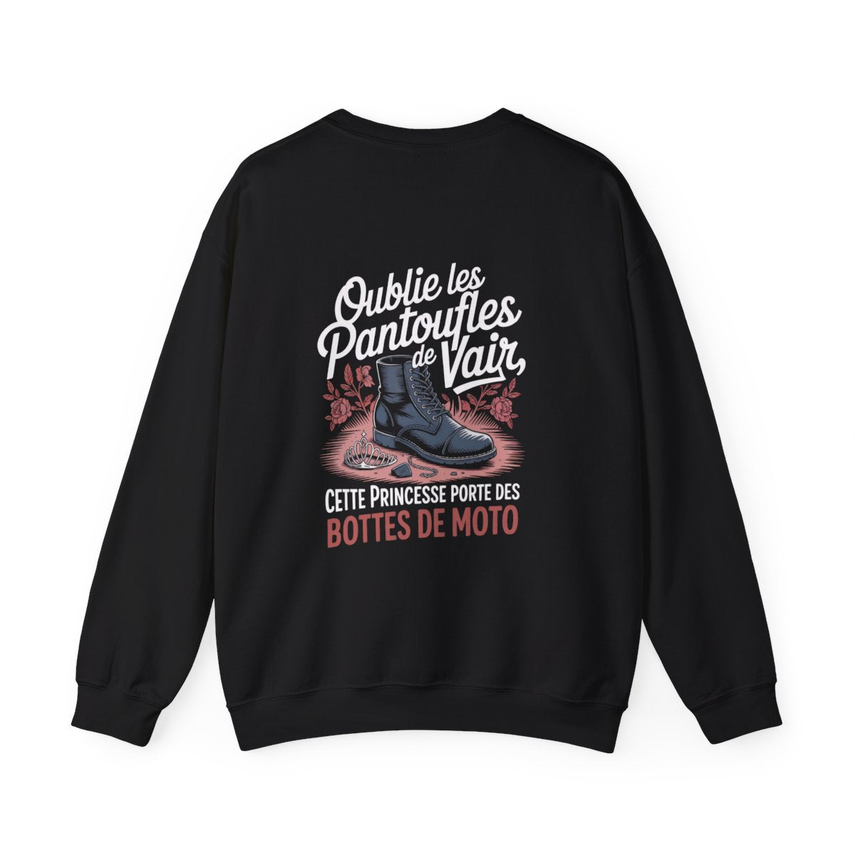 Oublie les pantoufles de vair, cette princesse porte des bottes de moto