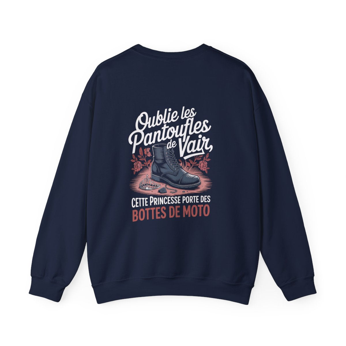 Oublie les pantoufles de vair, cette princesse porte des bottes de moto