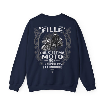 Oui, c’est ma moto, Non , tu ne peux pas la conduire