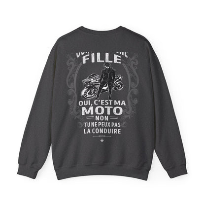 Oui, c’est ma moto, Non , tu ne peux pas la conduire