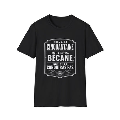 Oui, J'ai la cinquantaine. C'est ma bécane.