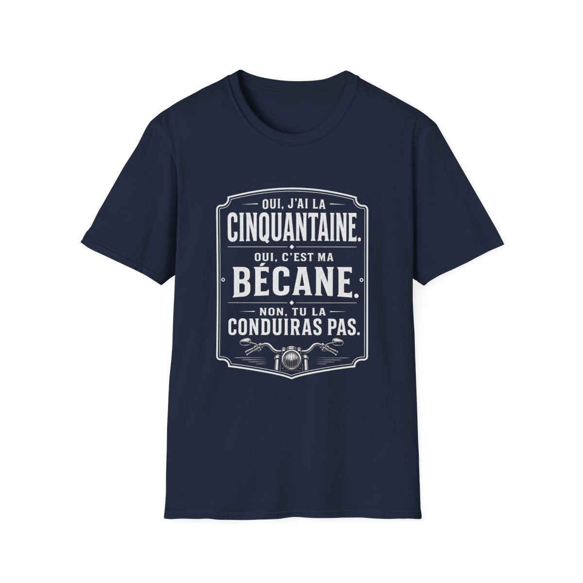 Oui, J'ai la cinquantaine. C'est ma bécane.