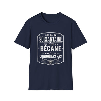 Oui, J'ai la soixantaine. C'est ma bécane.