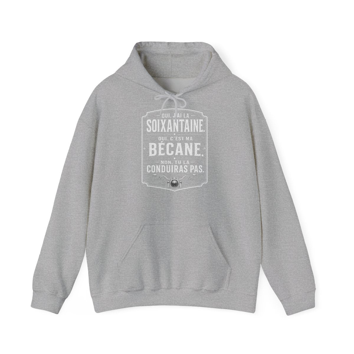 Oui, J'ai la soixantaine. C'est ma bécane.
