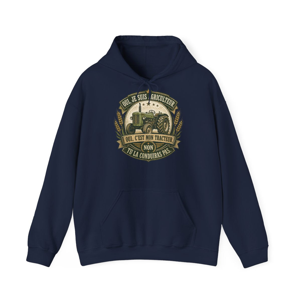 Oui, je suis agriculteur, c'est ma tracteur.