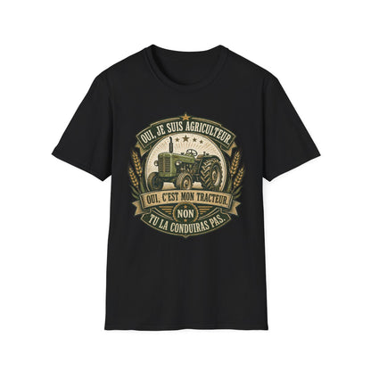 Oui, je suis agriculteur, c'est ma tracteur.